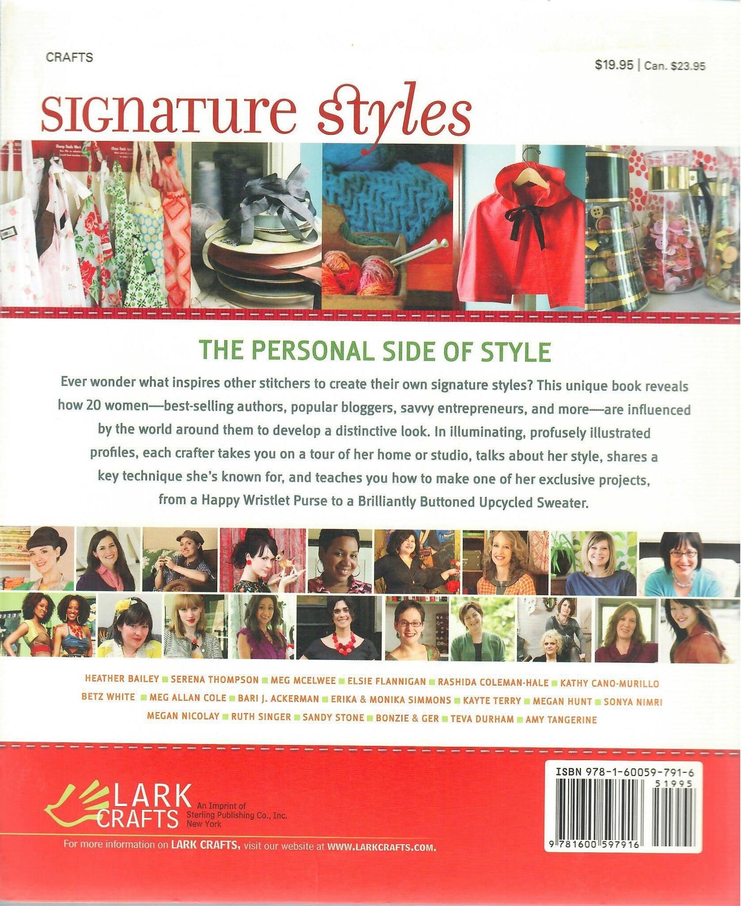 Signature Styles: 20 Stitchers Craft Their Look by Jenny Doh