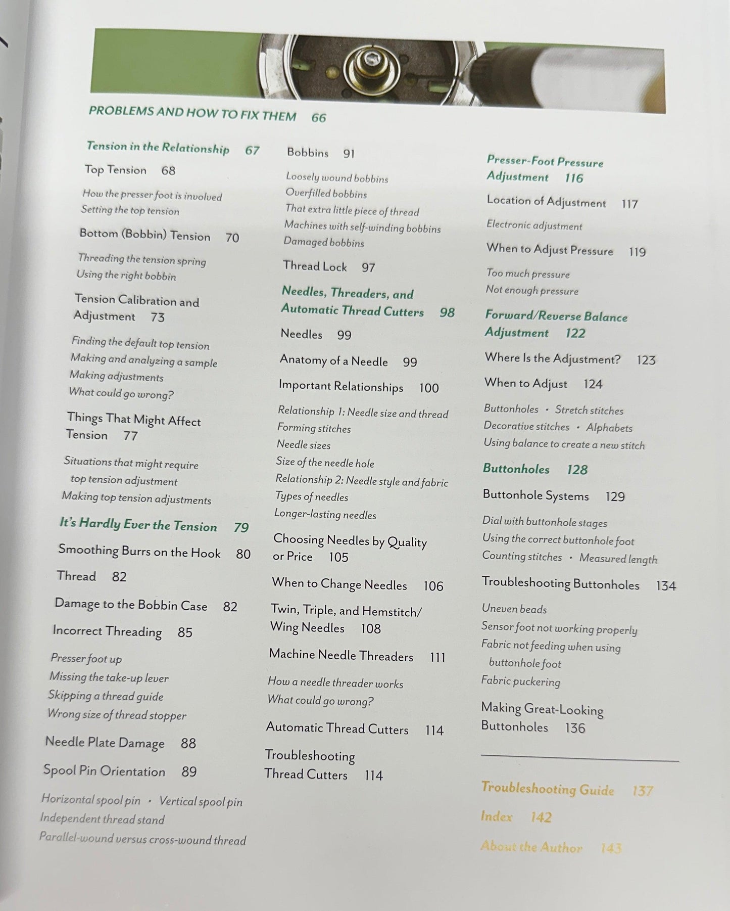 You and Your Sewing Machine: A Sewist's Guide to Troubleshooting, Maintenance, Tips & Techniques by Bernie Tobisch