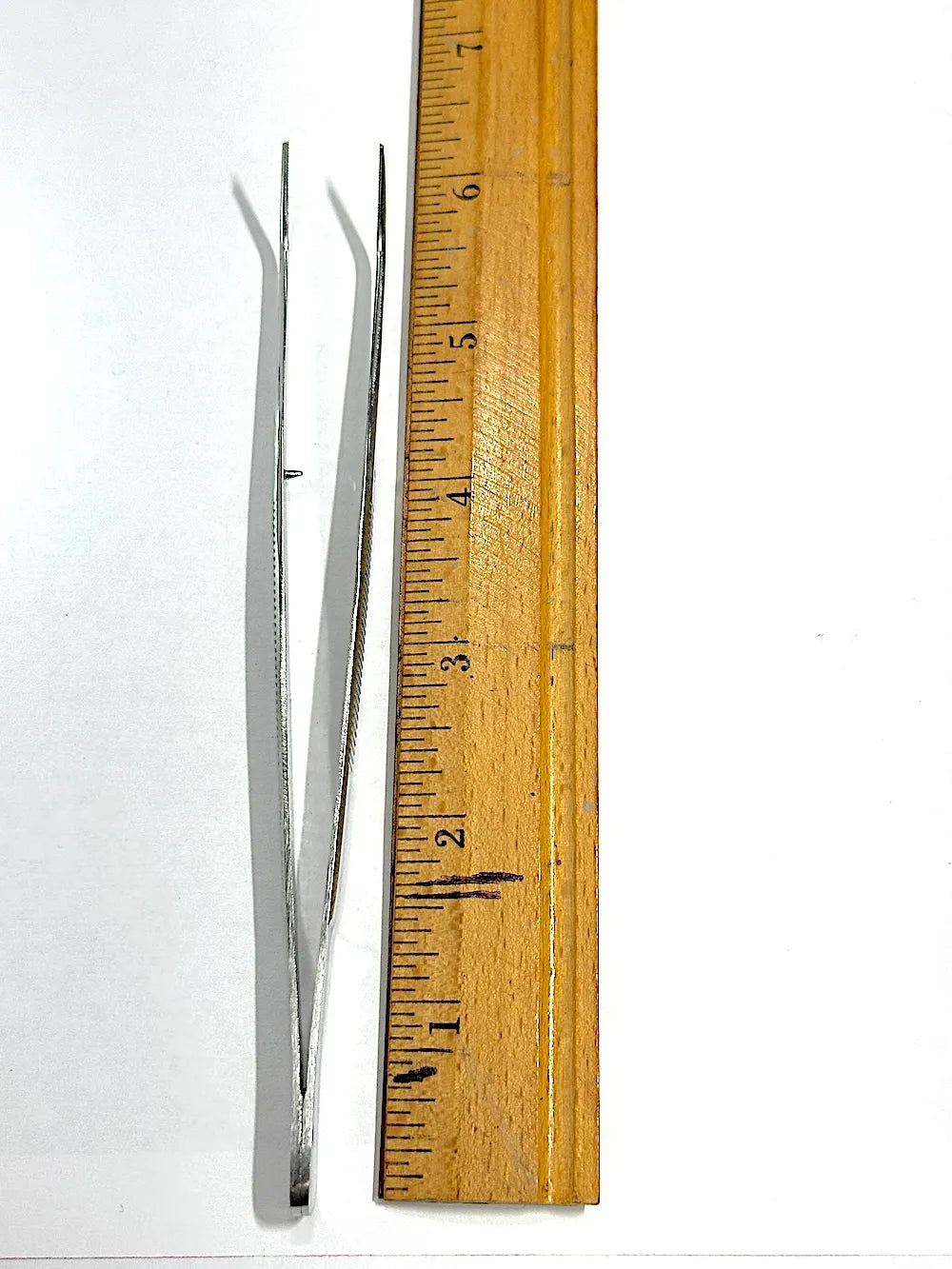 6" Bent Tweezers