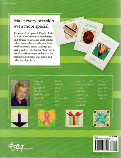 50 Little Paper-Pieced Blocks: Full-Size Patterns to Mixx & Match by Carol Doak