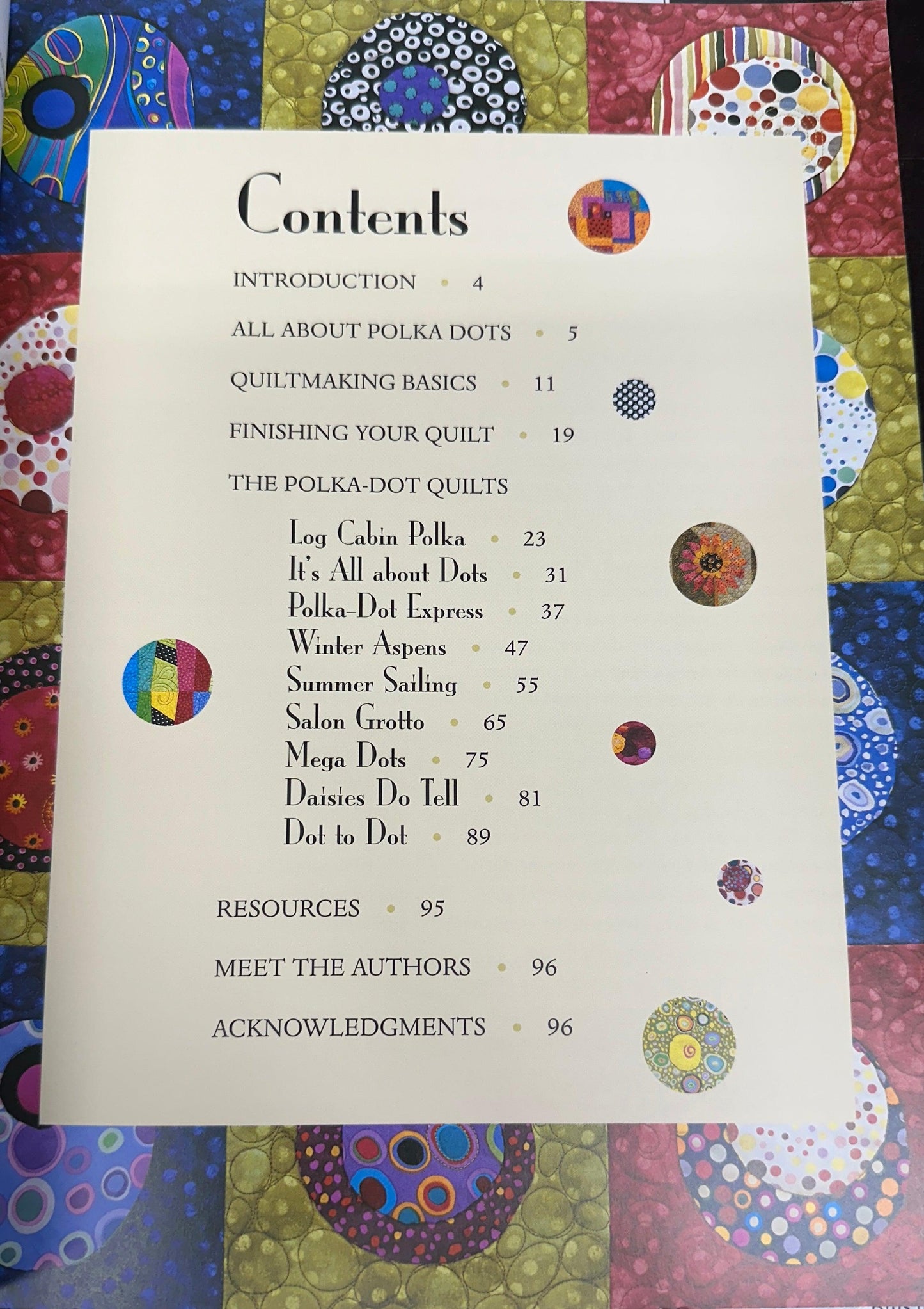 Follow the Dots to Dazzling Quilts by Joan Segna & Jayme Crow