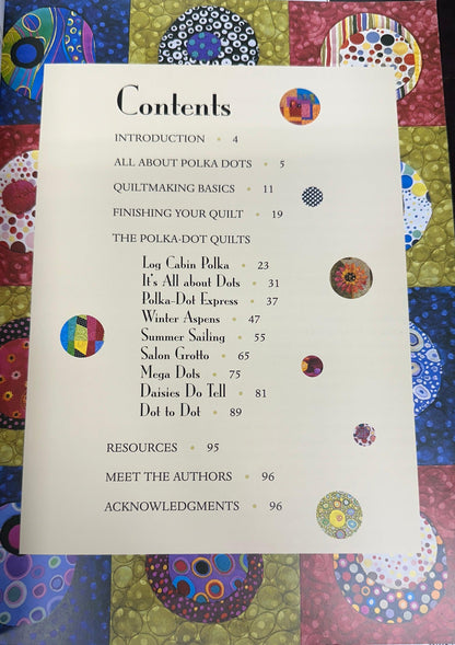 Follow the Dots to Dazzling Quilts by Joan Segna & Jayme Crow
