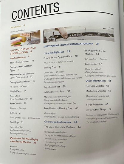 You and Your Sewing Machine: A Sewist's Guide to Troubleshooting, Maintenance, Tips & Techniques by Bernie Tobisch