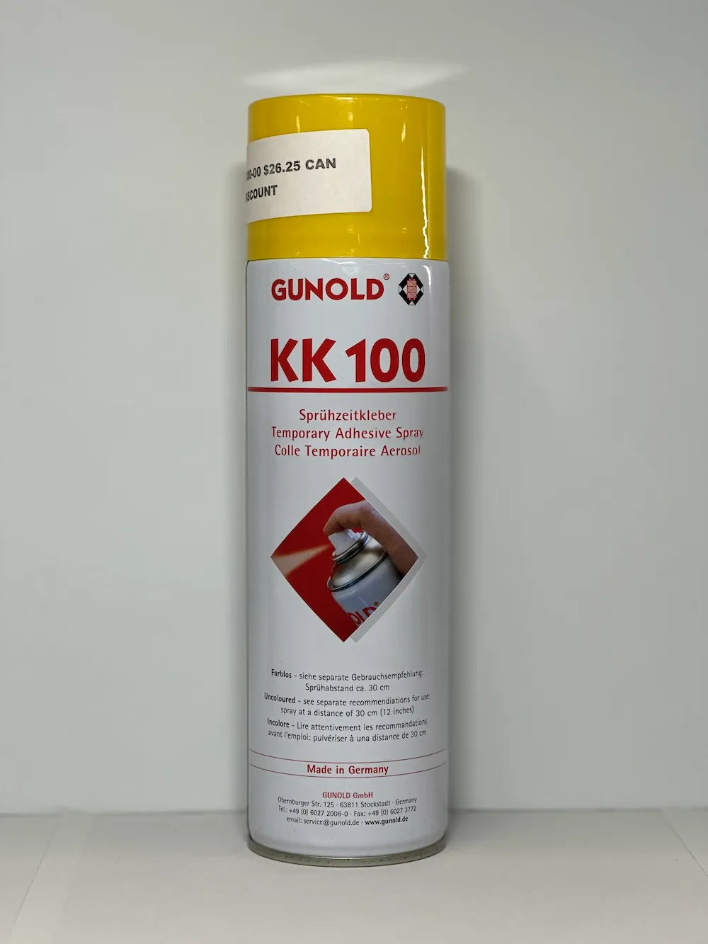 Gunold KK100 Temporary Adhesive Basting Spray