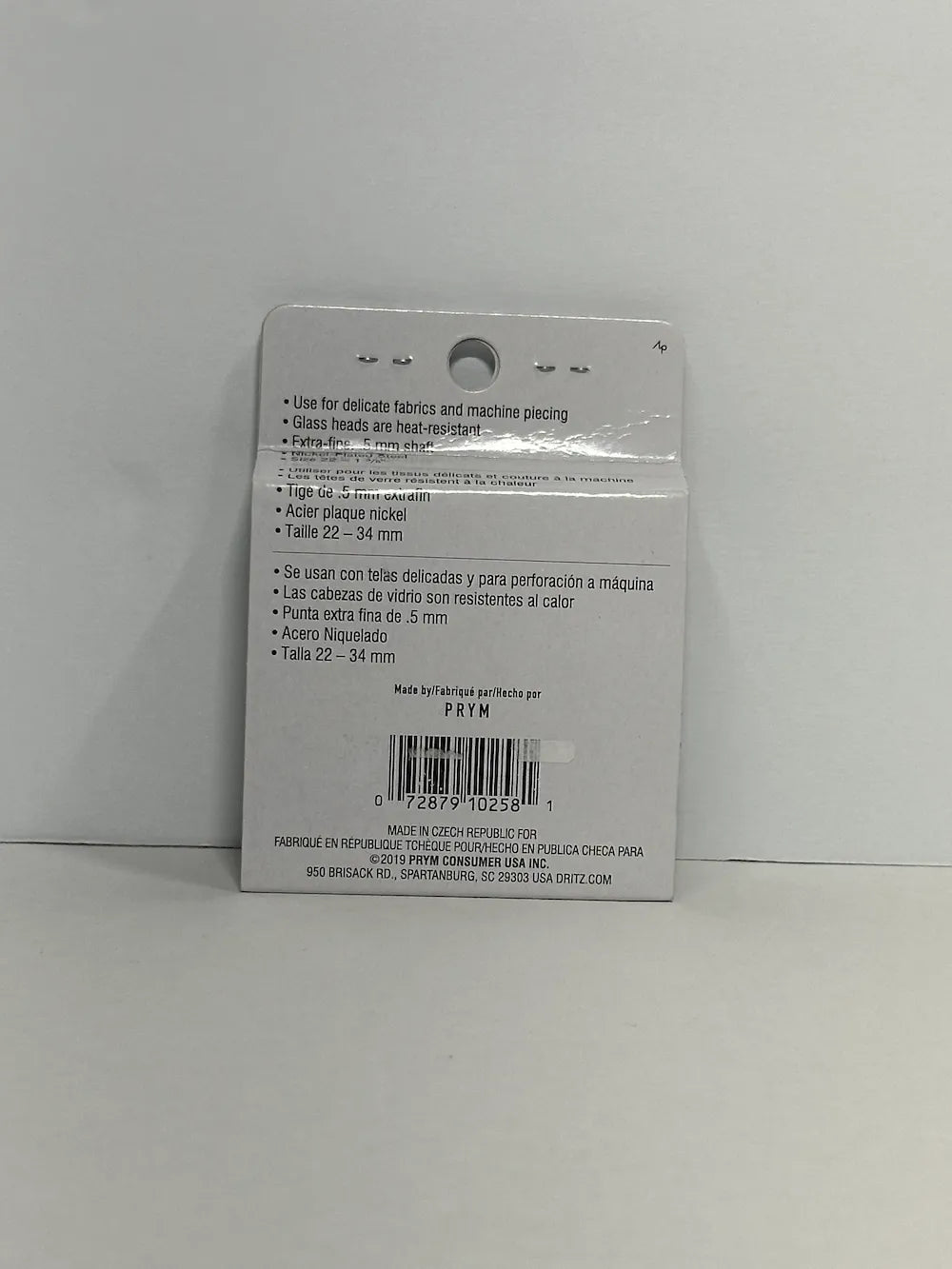 Extra-Fine Glass Head Pins