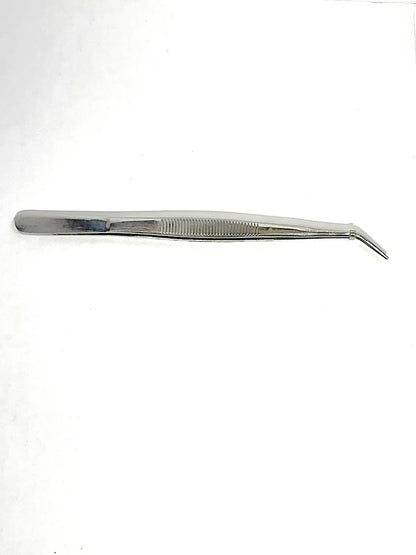 6" Bent Tweezers